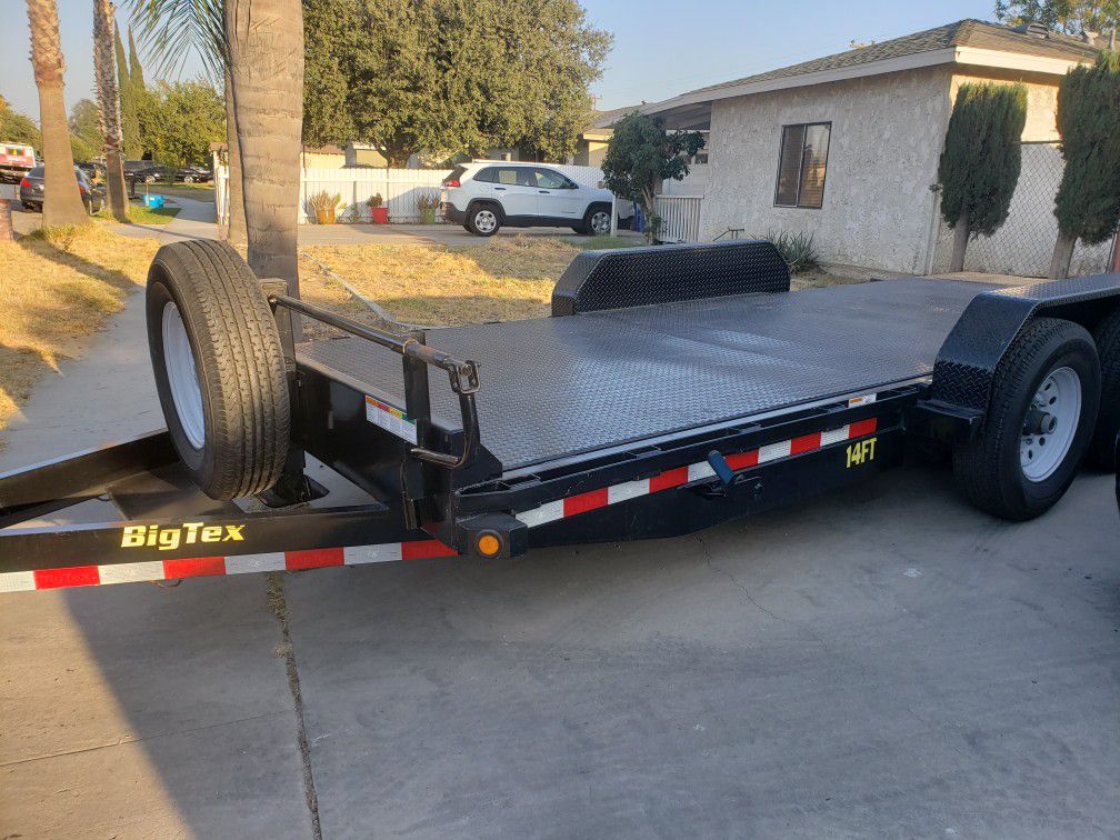 2017 Big Tex 18 ft Heavy duty tilt trailer