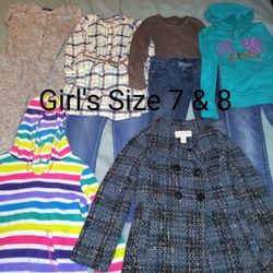 Girl's Sizes 7 & 8 Bundle