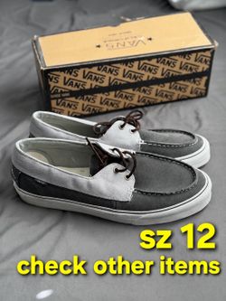 Vans size 12
