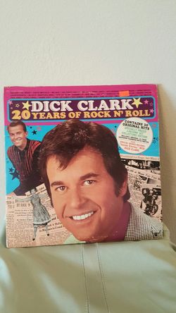 Dick Clark 20 Years of Rock N' Roll Vinyl LP 33 RPM