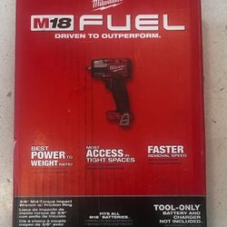 Milwaukee Fuel 3/8in. Mid Torque Impact Wrench