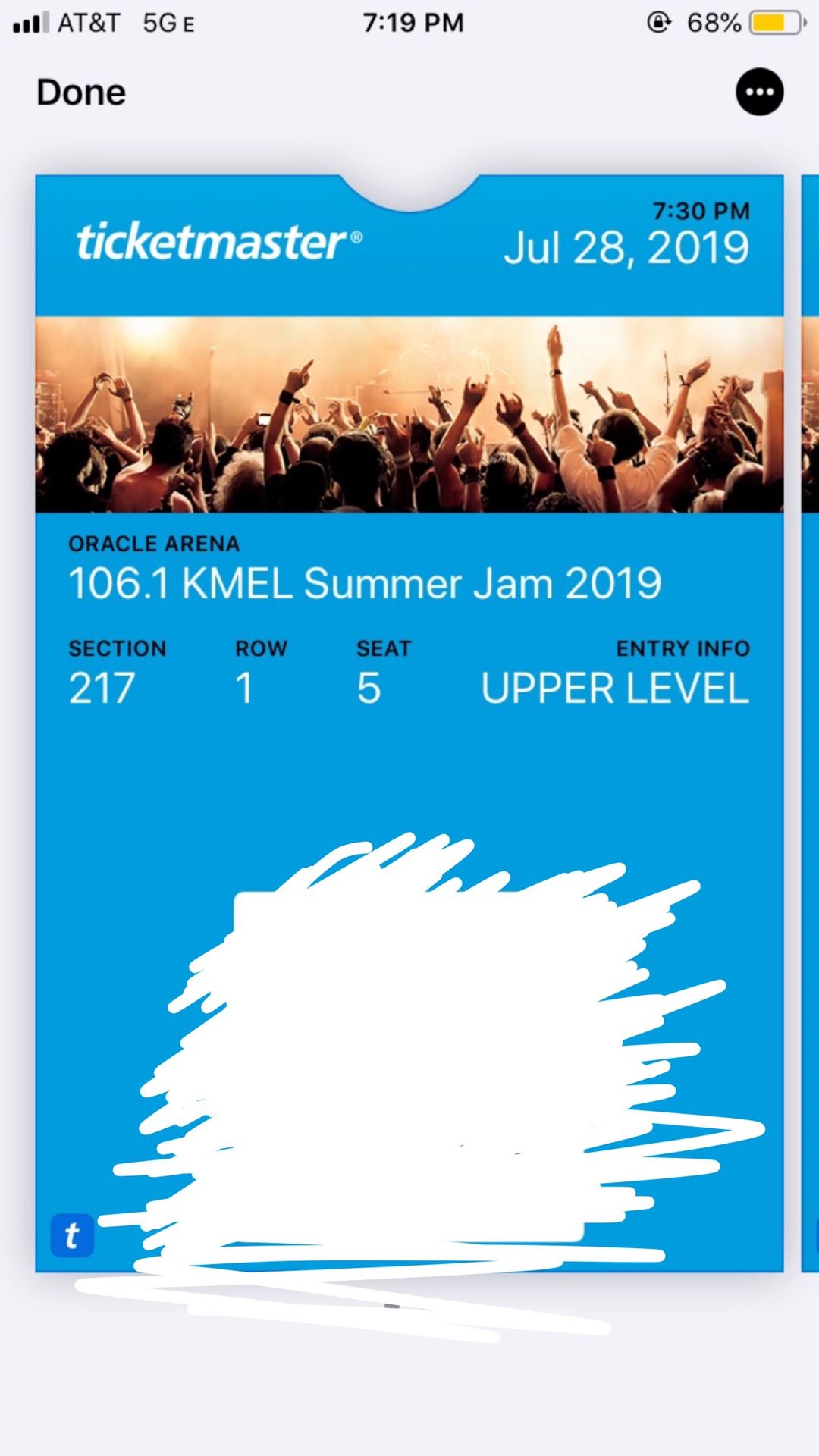Selling 2019 Summer Jam tickets