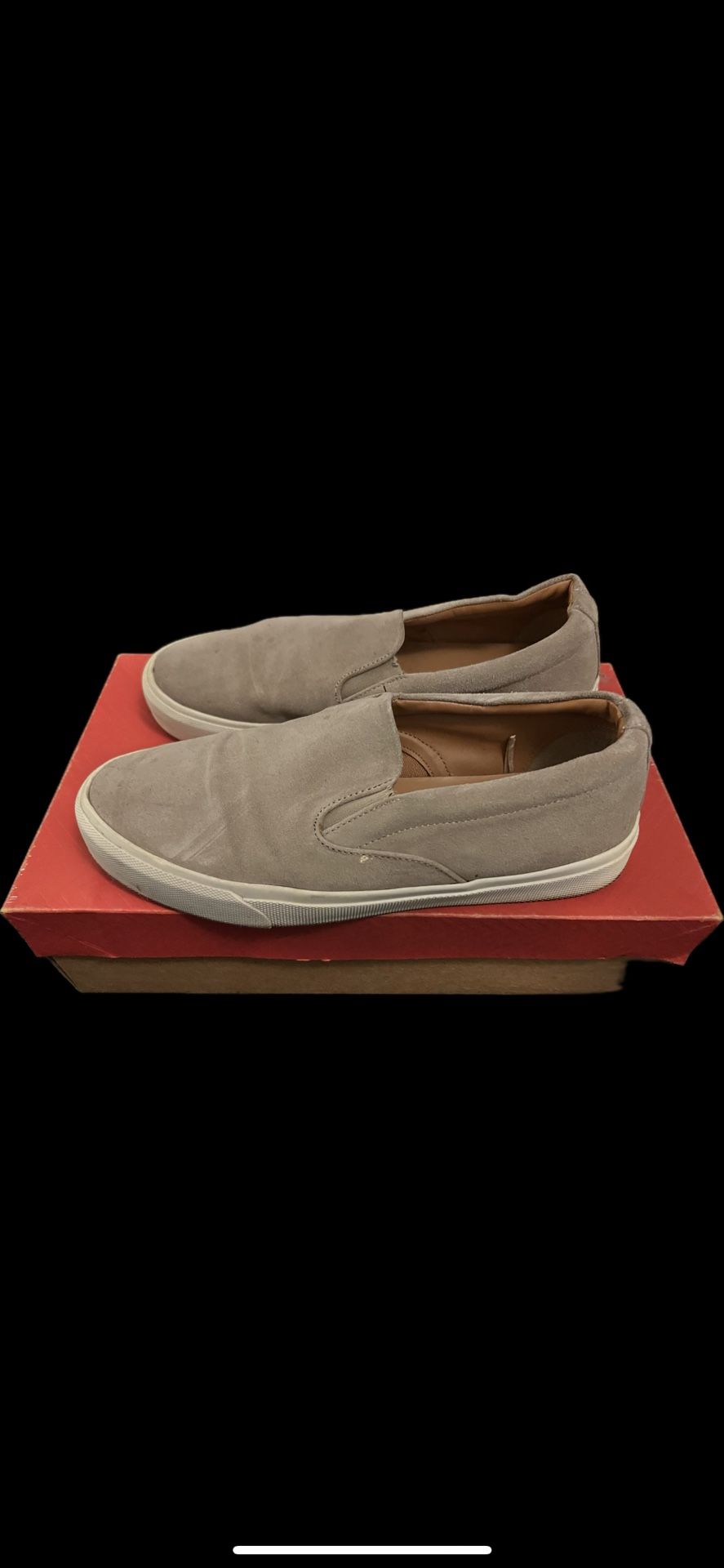 ZARA Suede Slip On Sneaker