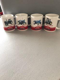 Ford tractor coffee mugs