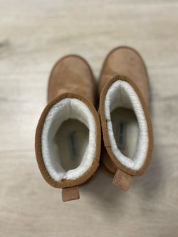 Lined Suede Booties size 8