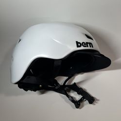 Brentwood 2.0 MIPS Bike Helmet white with black visor