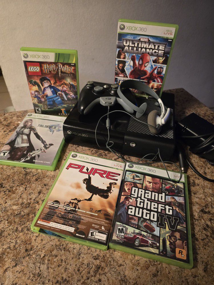Xbox 360 Tested 
Complete 
With 
Games 
32st & Greenway Cash 