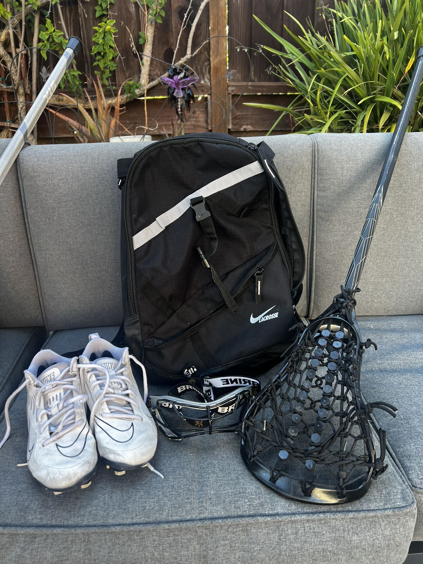 Lacrosse Full Girls Set - Shoes, Stick, Guard, Bag