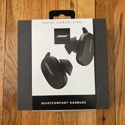 Bose QC Earbuds Like New Black 