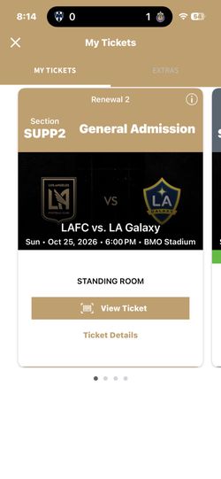 Single Supporter Ticket