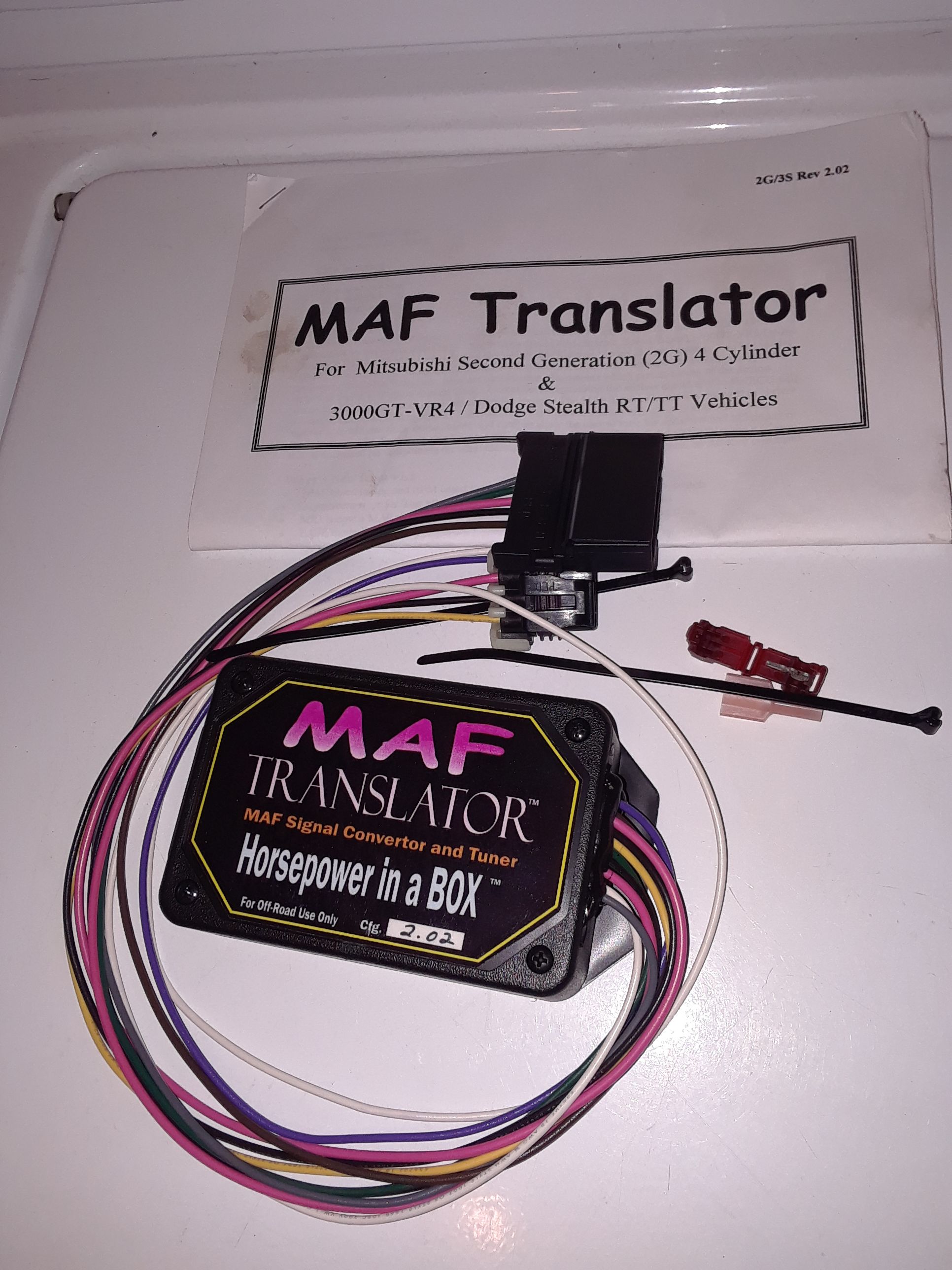 MAF Translator (2G)4 cyl & 3000gt and Dodge stealth RT/TT "Horsepower in a Box"