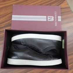 Bruno Magli Diego Leather Low-Top Sneaker Men’s Size 12