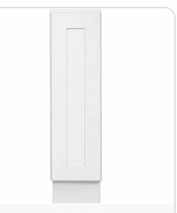 9” WHITE BASE CABINET