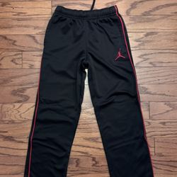 Boys Black Jordan Track Pants