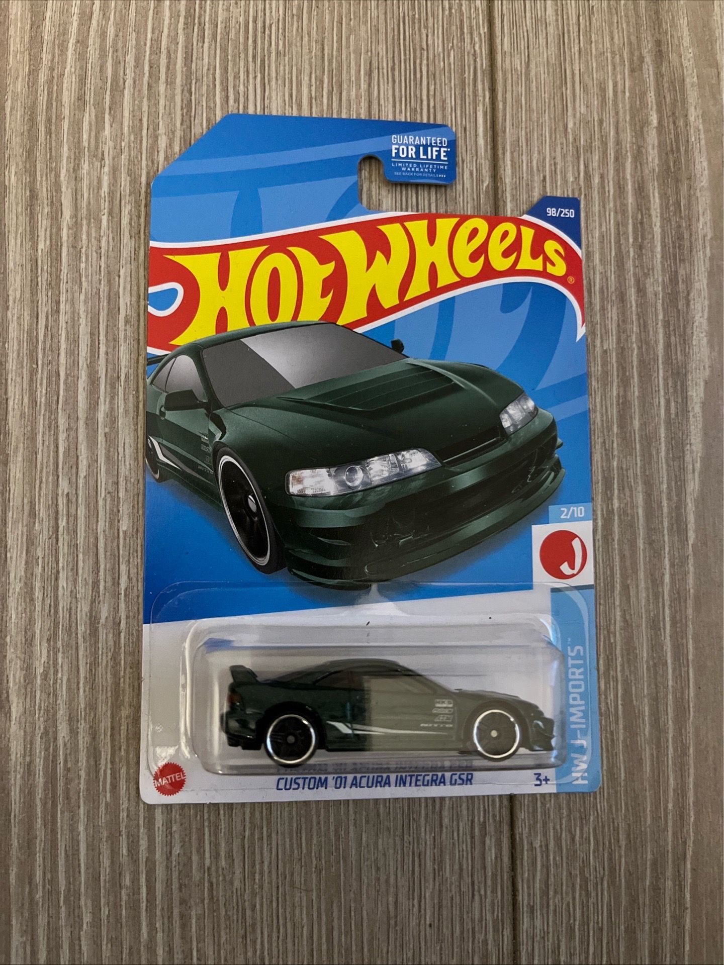 Hotwheels custom 01 Acura Integra GSR
