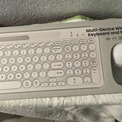 MULTI DEVISE WIRELESS KEY BOARD AND MOUSE