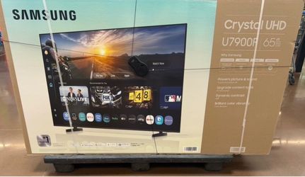 65 Samsung smart 4K HDTV $55 down on Financing pre-delivery six month warranty