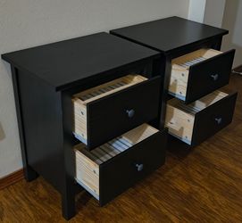 2× Hemnes Nightstands