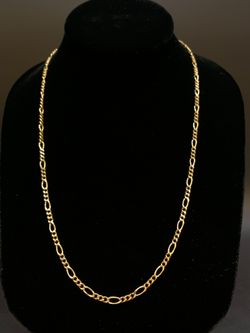 20" FIGARO LINK CHAIN #35185