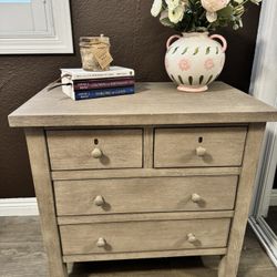 Farmhouse 4-Drawer Nightstand