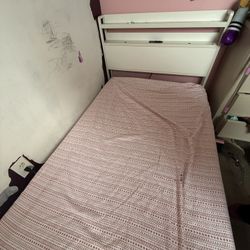 Bed frame and memory foam mattress - Twin