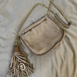 Suede Fringe Michael Kors Bag 