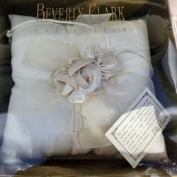 Wedding Rings Pillow - Ivory