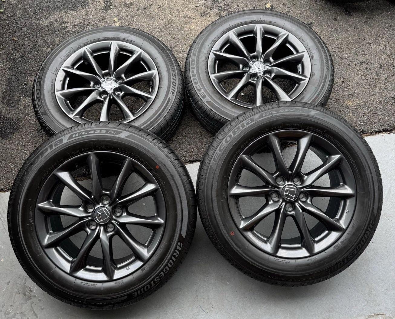 Honda Crv 2026 Oem 18 Wheel Gray 