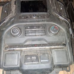 Front Face Silverado Center Dash 