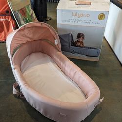 Lulyboo Travel Bassinet Cuddle And play Plus
