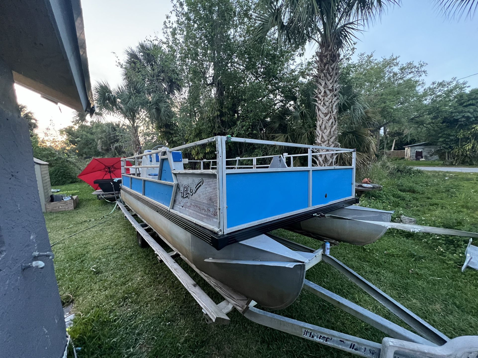 Pontoon Boat For Sale Or Trade