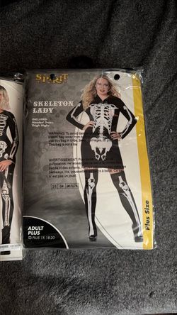 Women Skeleton costume