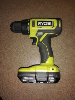 Ryobi drill