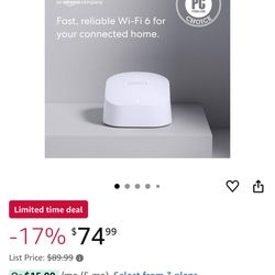 Mesh Wifi Router eero 6