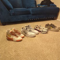 Size 12 Nike Air And Reebok 