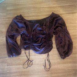 Brown Blouse