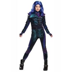 Disguise Deluxe Descendants 3 Girls Mal Costume Size 7/8