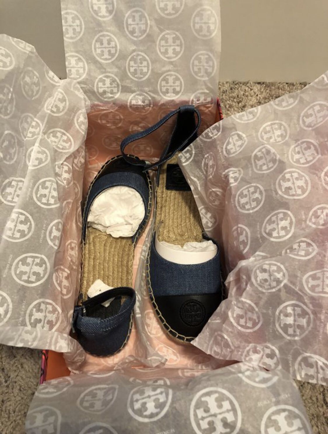 *Brand New* Tory Burch espadrille shoes