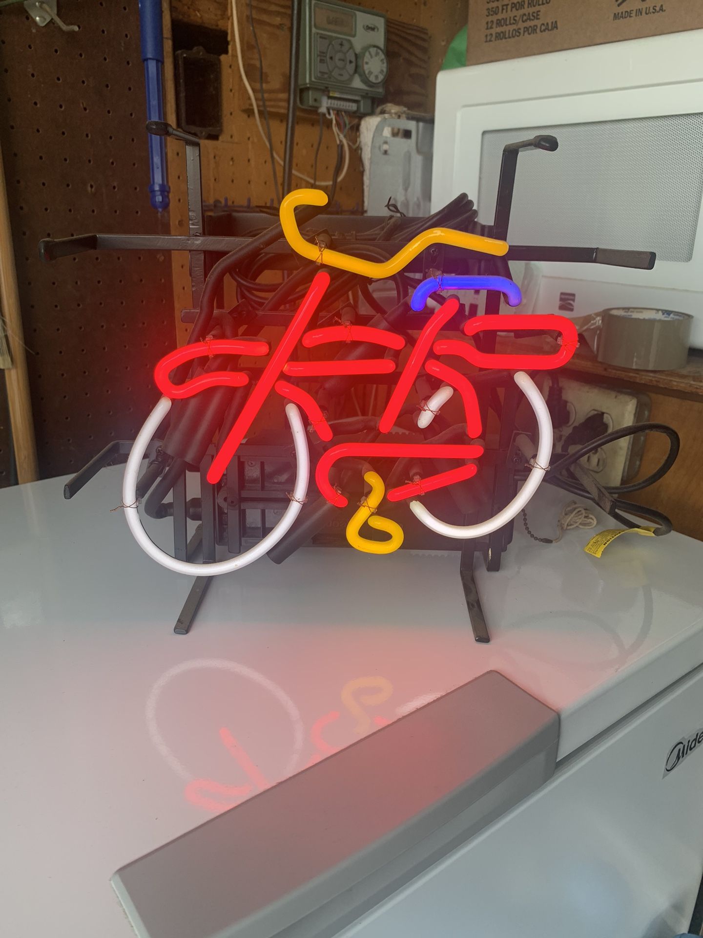 8x12 Bicycle Neon Lights Sign