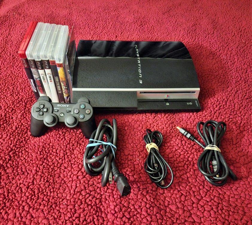 Sony PlayStation 3 PS3 Fat CECHK01 80GB Console