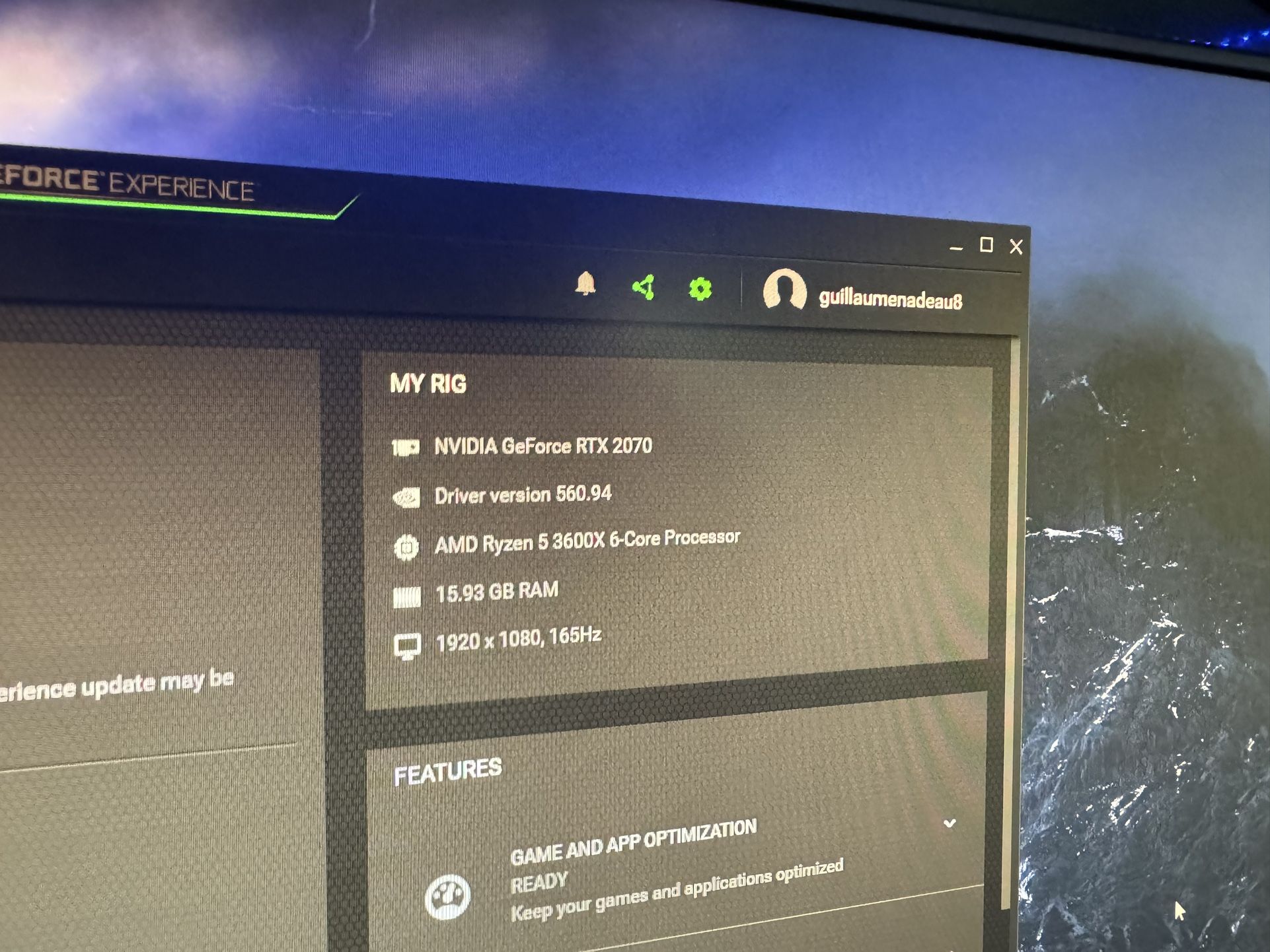 Gaming PC RTX 2070 AMD Ryzen 3600X