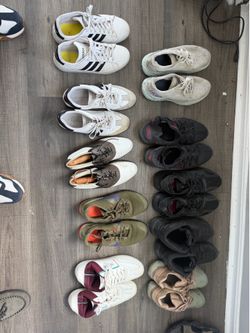 Ten New / Used Tennis Shoes for $90 cash