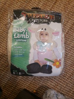 Baby lamb costume