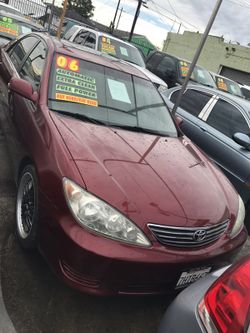 Toyota Camry 2005 acepto cambios