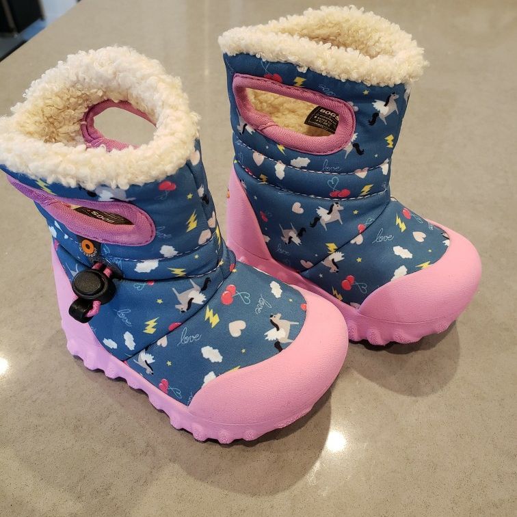 Bogs Toddler Size 4 Snow Boots