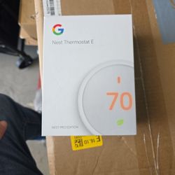 Nest Thermostat E - NEST PRO EDITION 