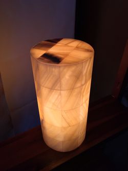 Rustic Onyx Lamp