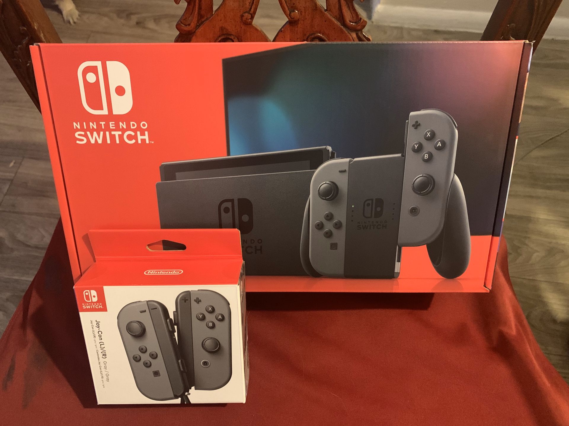 Nintendo switch bundle with joy con controller