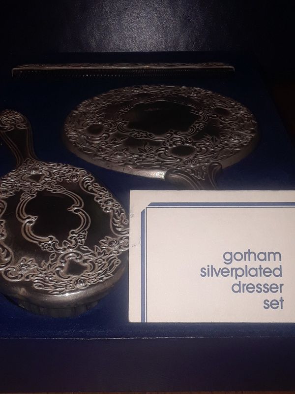 Gotham Silver Plated Dresser Set Antiques In Garden Grove Ca