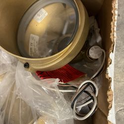 KIM Lighting Scarab C745NB 120v. Brass Landscape Light Par38